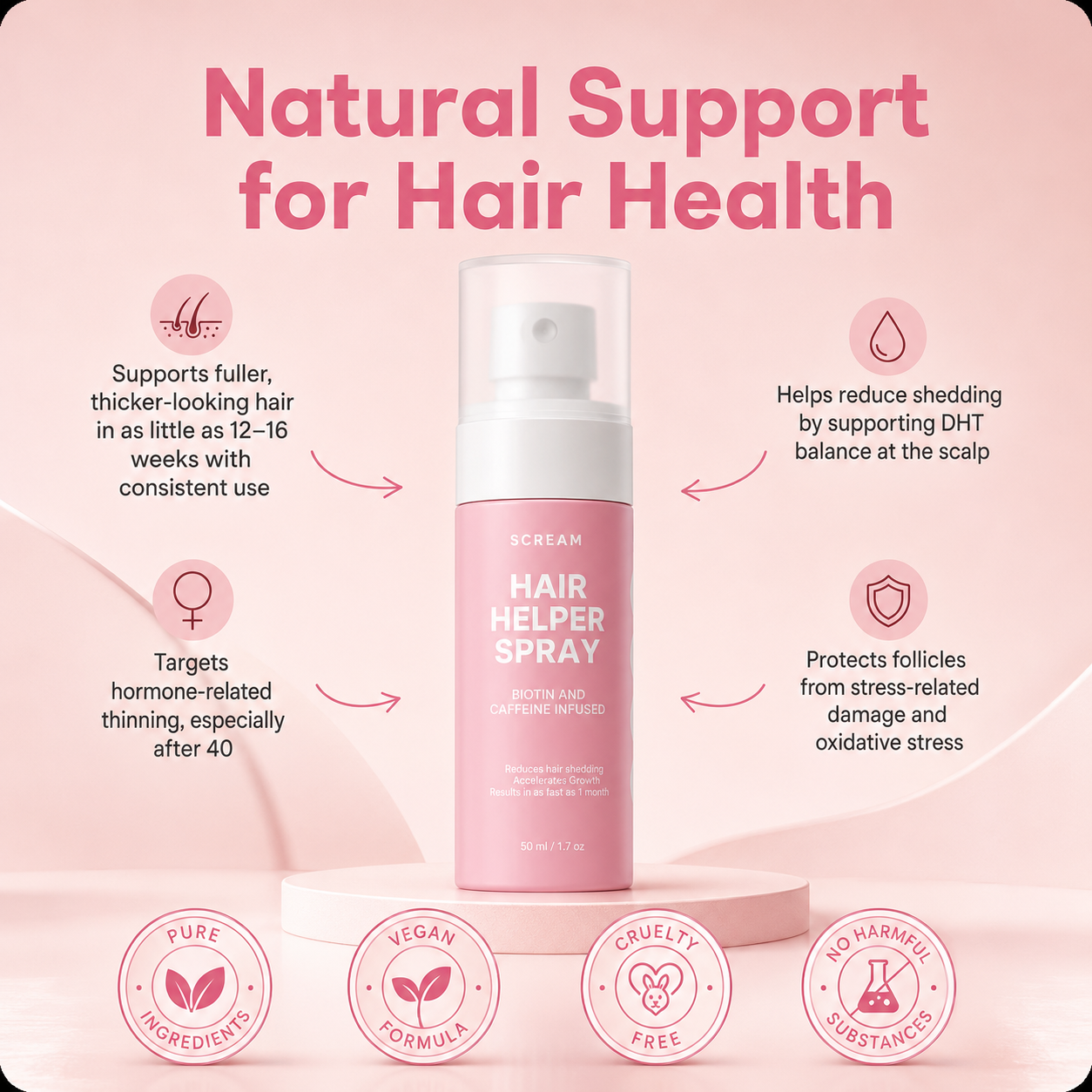Scream Hair Spray